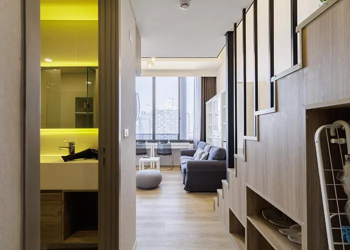 Luxury Loft- Spacious Condo- Fast Wi-fi 5 Min Bts! Apartment *